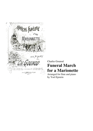 Charles Gounod Funeral March for a Marionette, for flute and piano