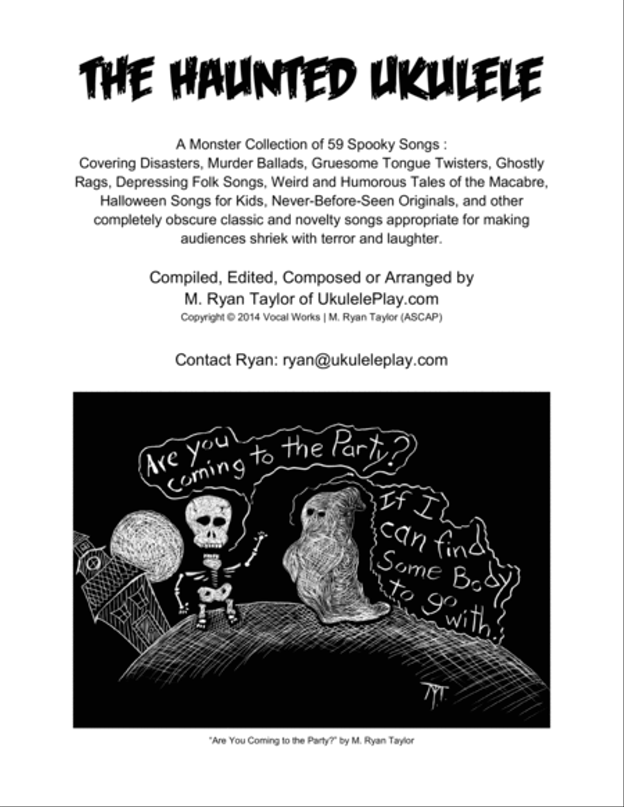 The Haunted Ukulele: A Monster Collection of 59 Spooky Songs Voice scores gallery preview page 2