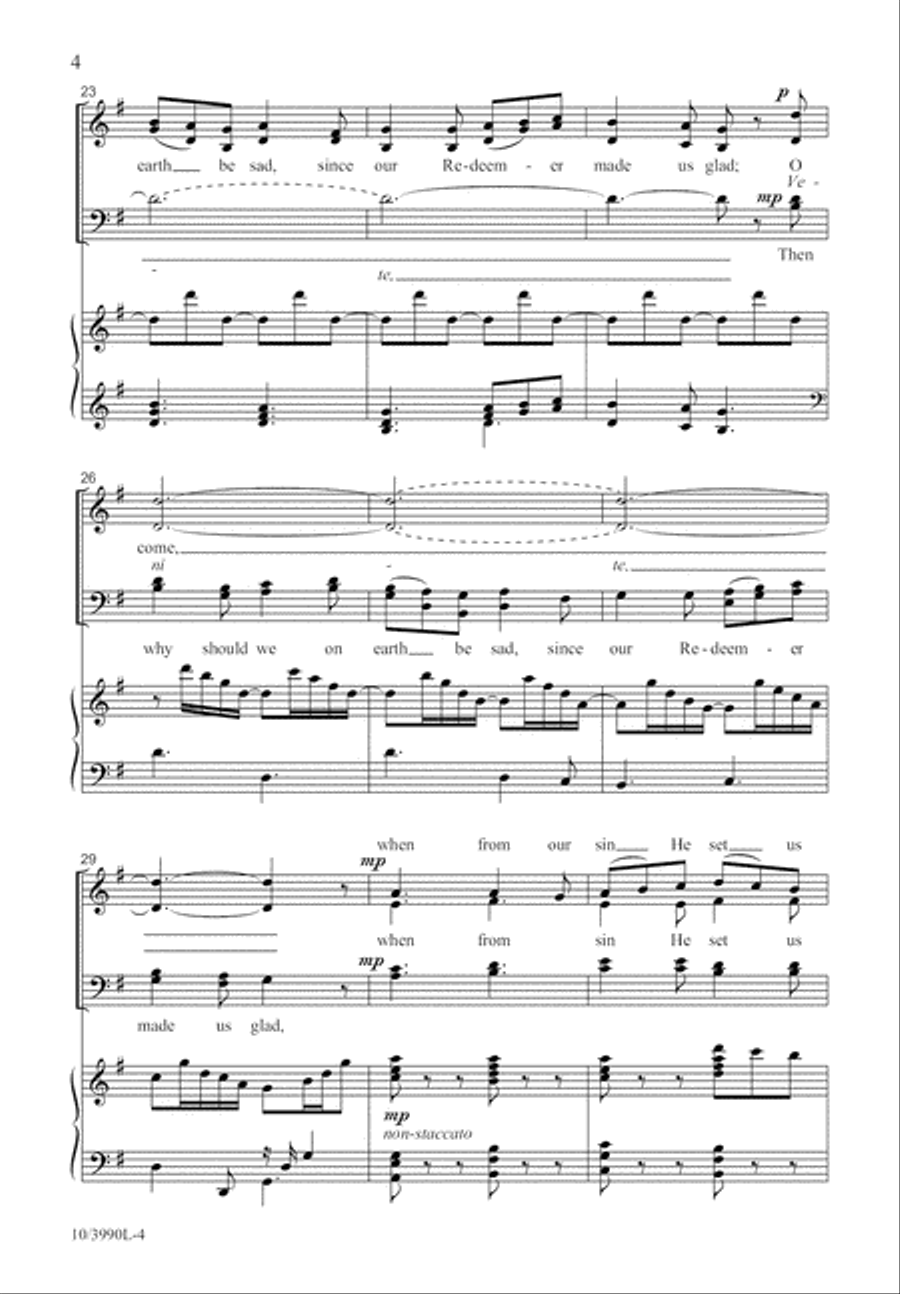 On Christmas Night On Christmas Night 4-Part scores gallery preview page 4