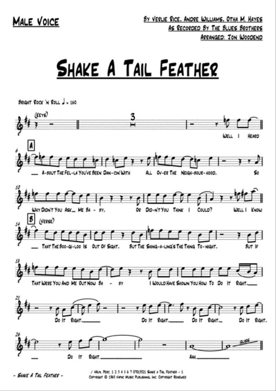 Shake A Tail Feather Jazz Ensemble scores gallery preview page 2
