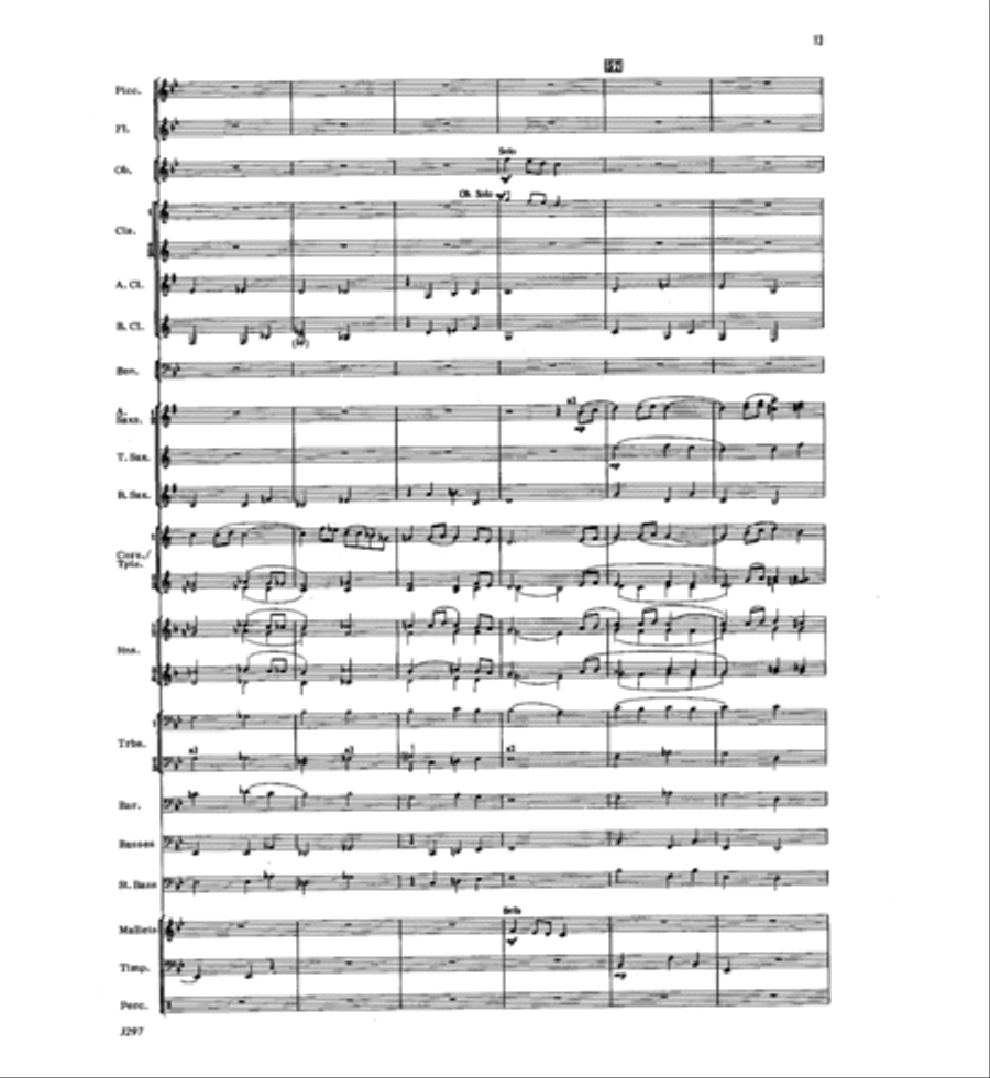 Fanfare and Fantasy Fanfare and Fantasy Concert Band scores gallery preview page 12
