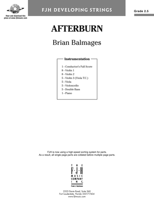 Afterburn: Score