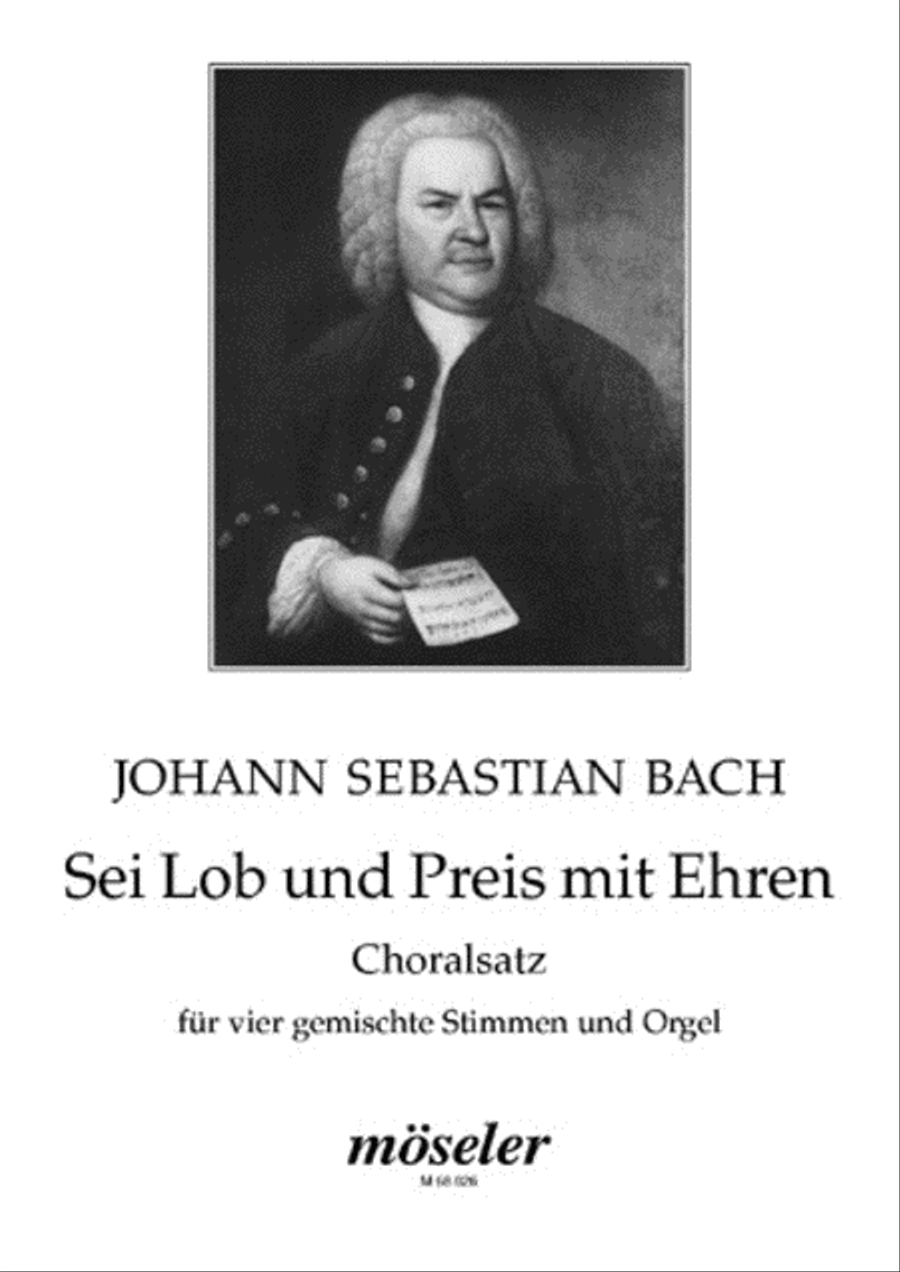 Sei Lob und Preis mit Ehren BWV 167 4-Part scores gallery preview page 1