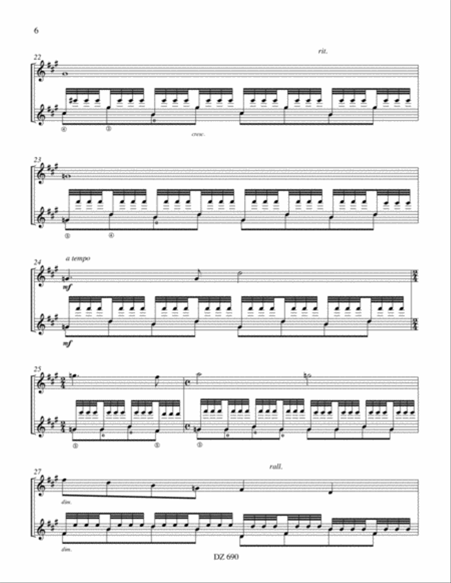 Sonnet Sonnet Classical Guitar scores gallery preview page 6