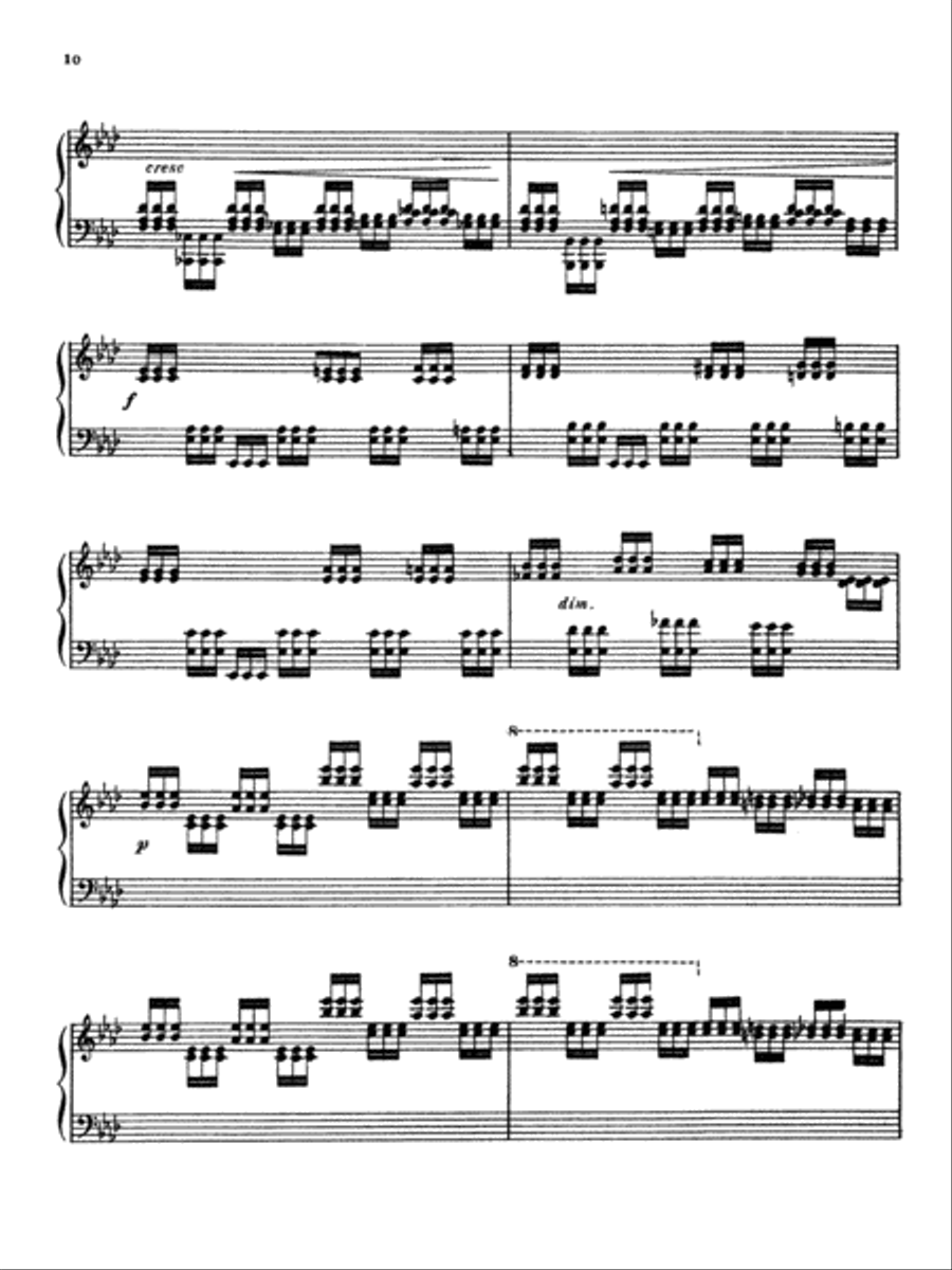 Saint-Saëns: Six Etudes, Op. 52 Piano Method scores gallery preview page 3