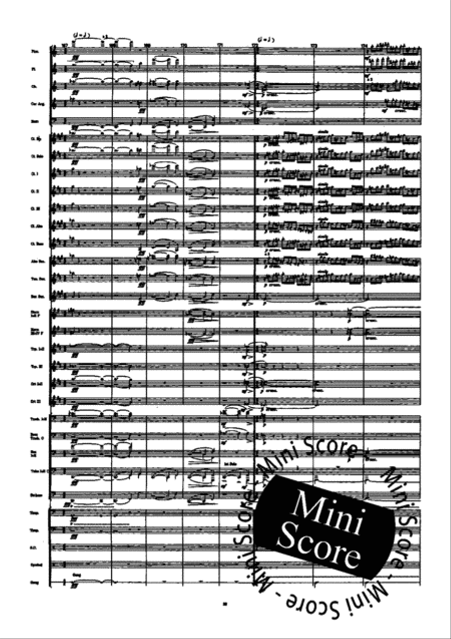 Mars, The Bringer Of War Concert Band scores gallery preview page 32