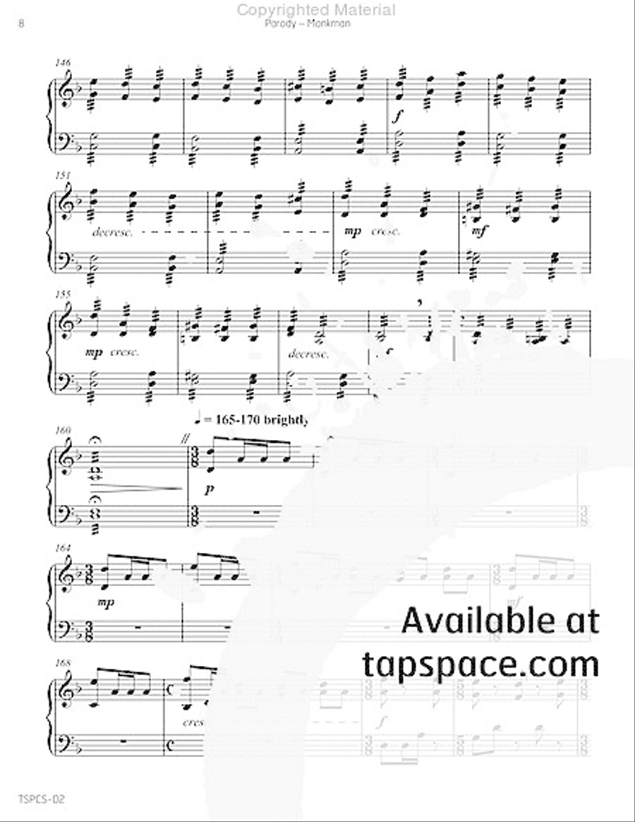 Parody Parody Marimba scores gallery preview page 11