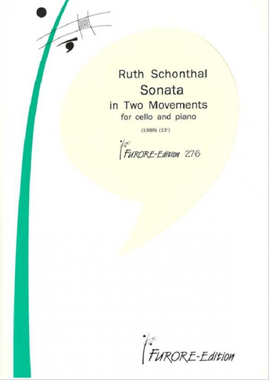 Sonata in two Movements Piano Accompaniment scores gallery preview page 1