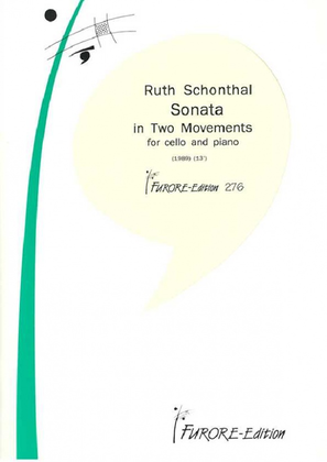 Book cover for Sonata in two Movements