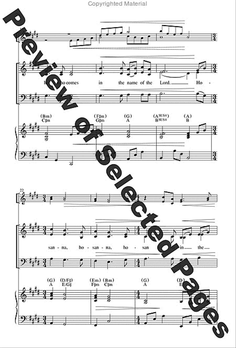 The Glendalough Mass CD scores gallery preview page 14