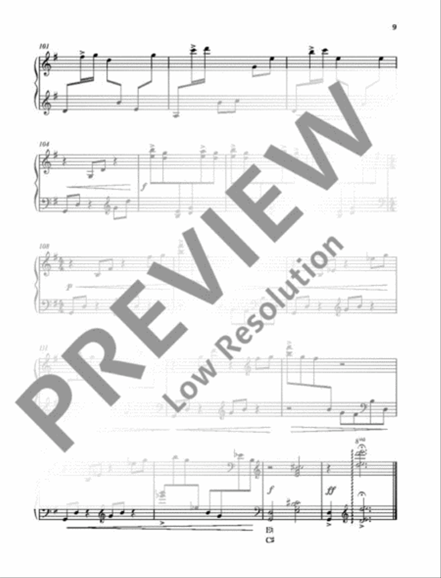 Sonata Harp scores gallery preview page 10