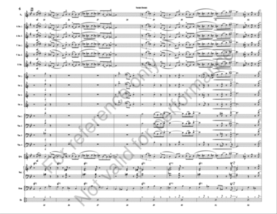 Fender Bender Fender Bender Jazz Ensemble scores gallery preview page 6