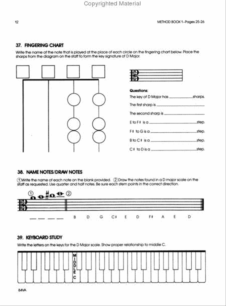 All For Strings Theory Workbook 1 - Viola