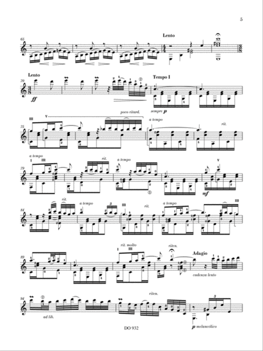 The Music of Albéniz, vol. 2 Classical Guitar scores gallery preview page 6