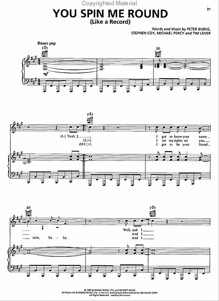 Alvin and the Chipmunks 2: The Squeakquel Piano, Vocal, Guitar scores gallery preview page 4