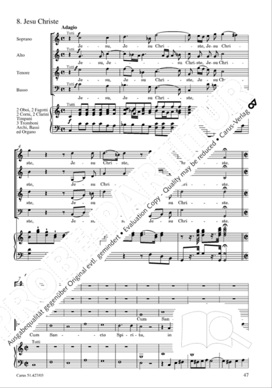 Mass in C Minor, K. 139/47a 
