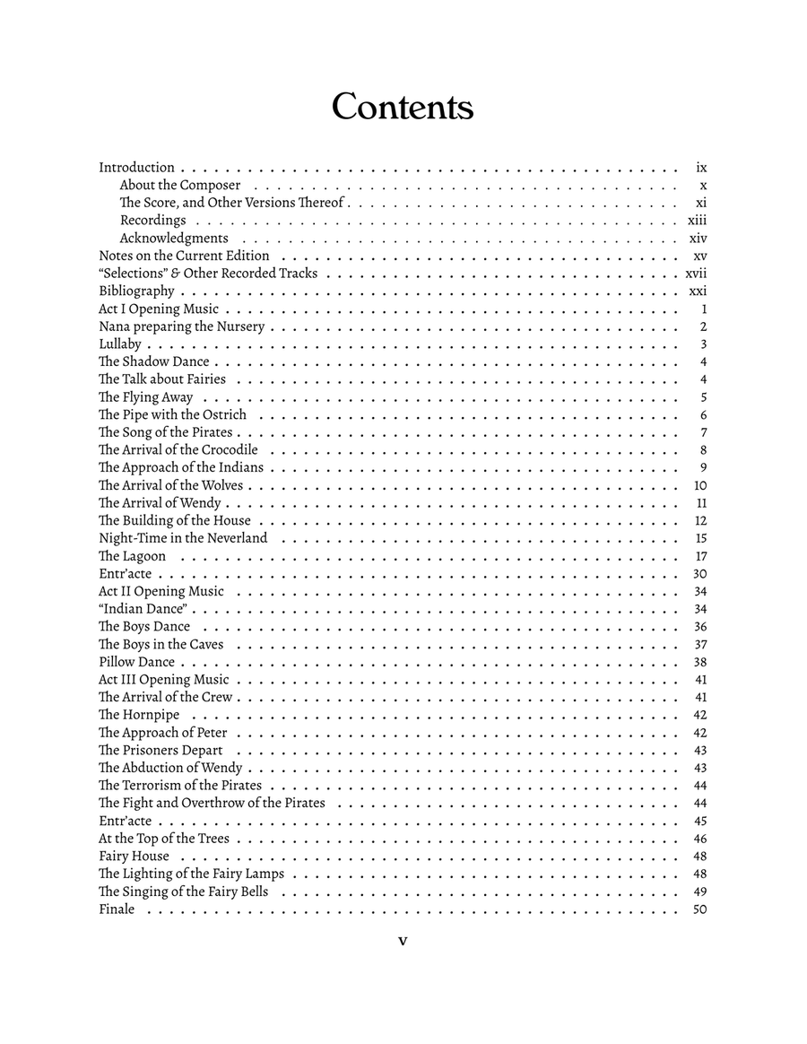 Score to Peter Pan (Annotated): The Original Incidental Music to J.M. Barrie’s Classic Play Piano Solo scores gallery preview page 5