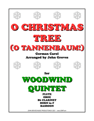 O Christmas Tree (O Tannenbaum!) - Woodwind Quintet