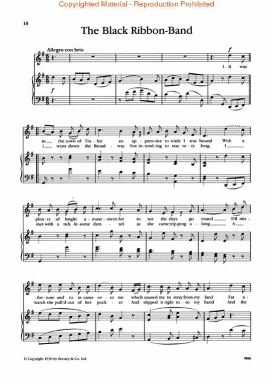 Irish Country Songs Voice Solo scores gallery preview page 3