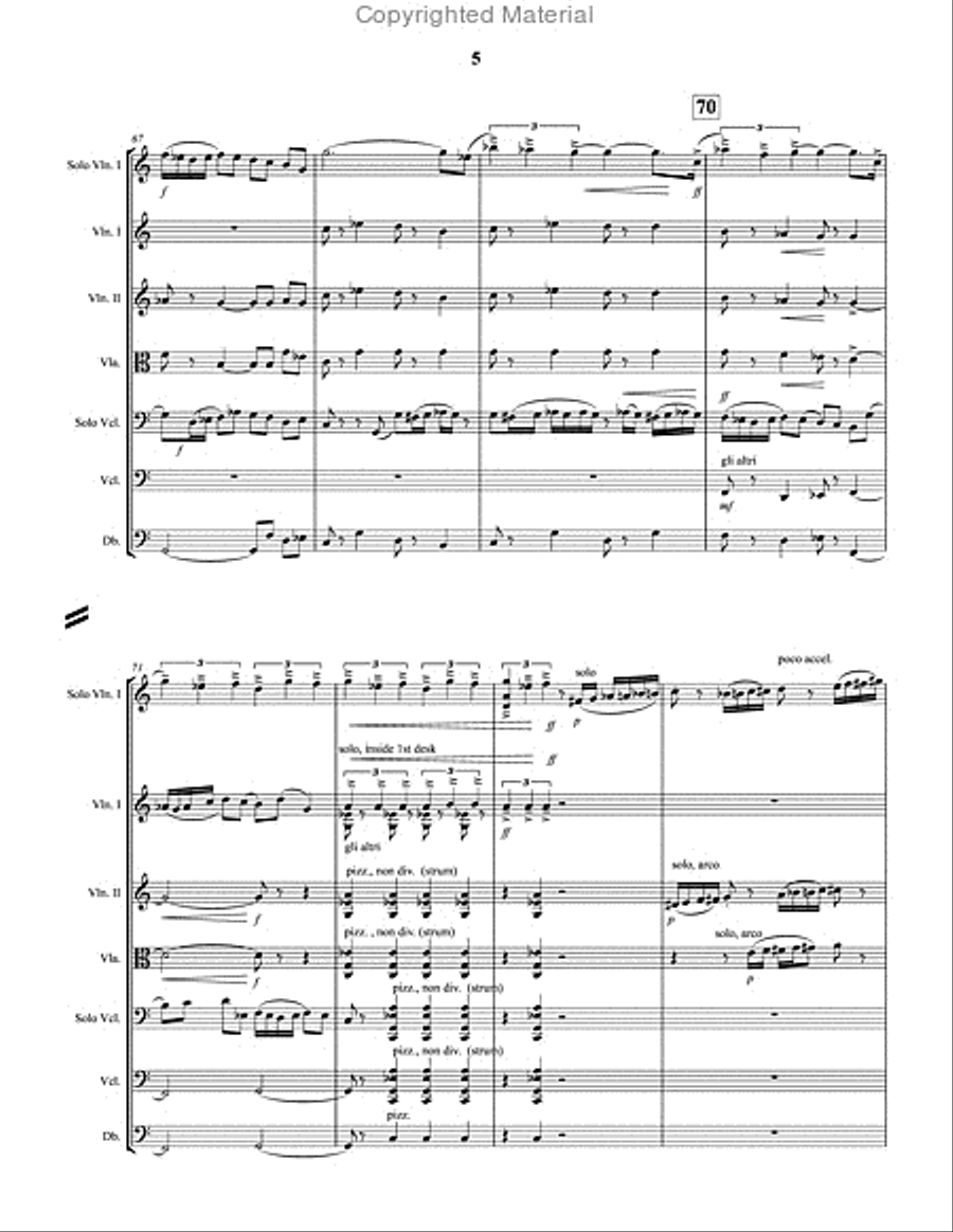 Tango Concertante String Orchestra scores gallery preview page 6