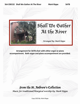Book cover for Shall We Gather At The River (StA C00152)