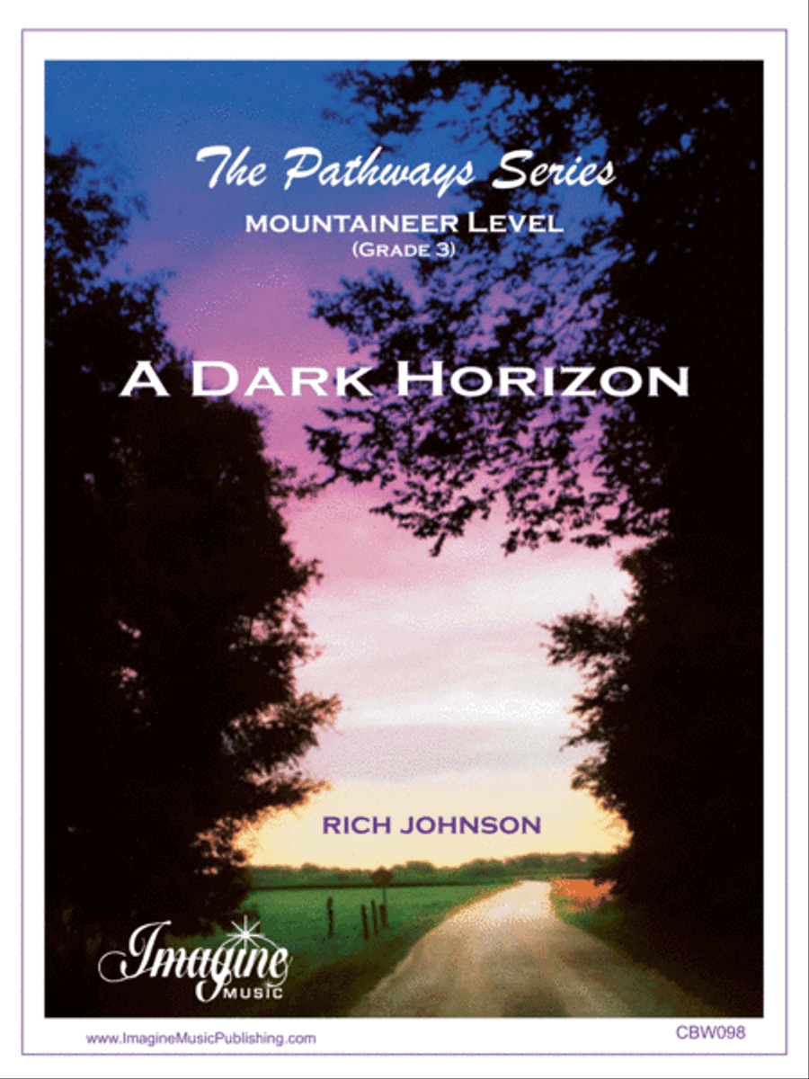 A Dark Horizon Concert Band scores gallery preview page 1