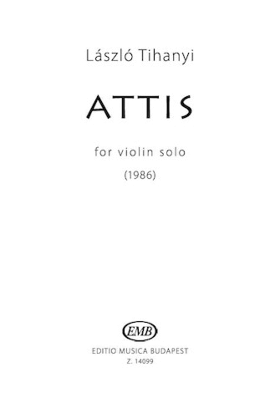 Attis For Violin Solo Violin Solo scores gallery preview page 1
