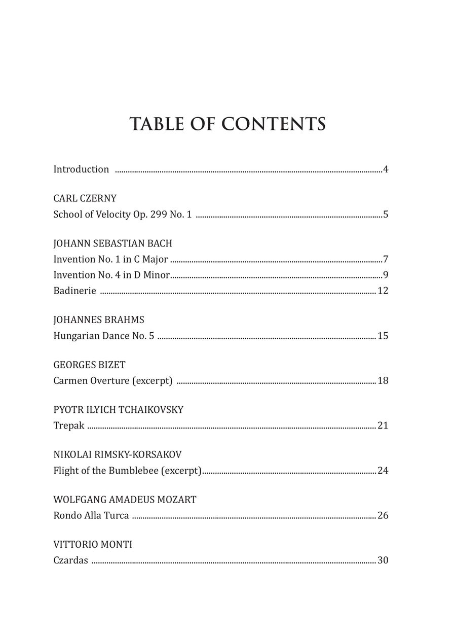 Classical Showstoppers for Electric Guitar Electric Guitar scores gallery preview page 3