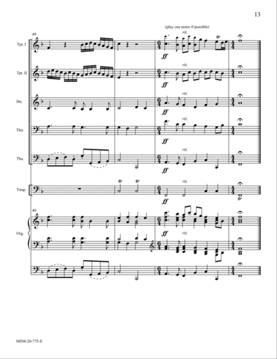 God of Grace God of Grace Organ scores gallery preview page 7