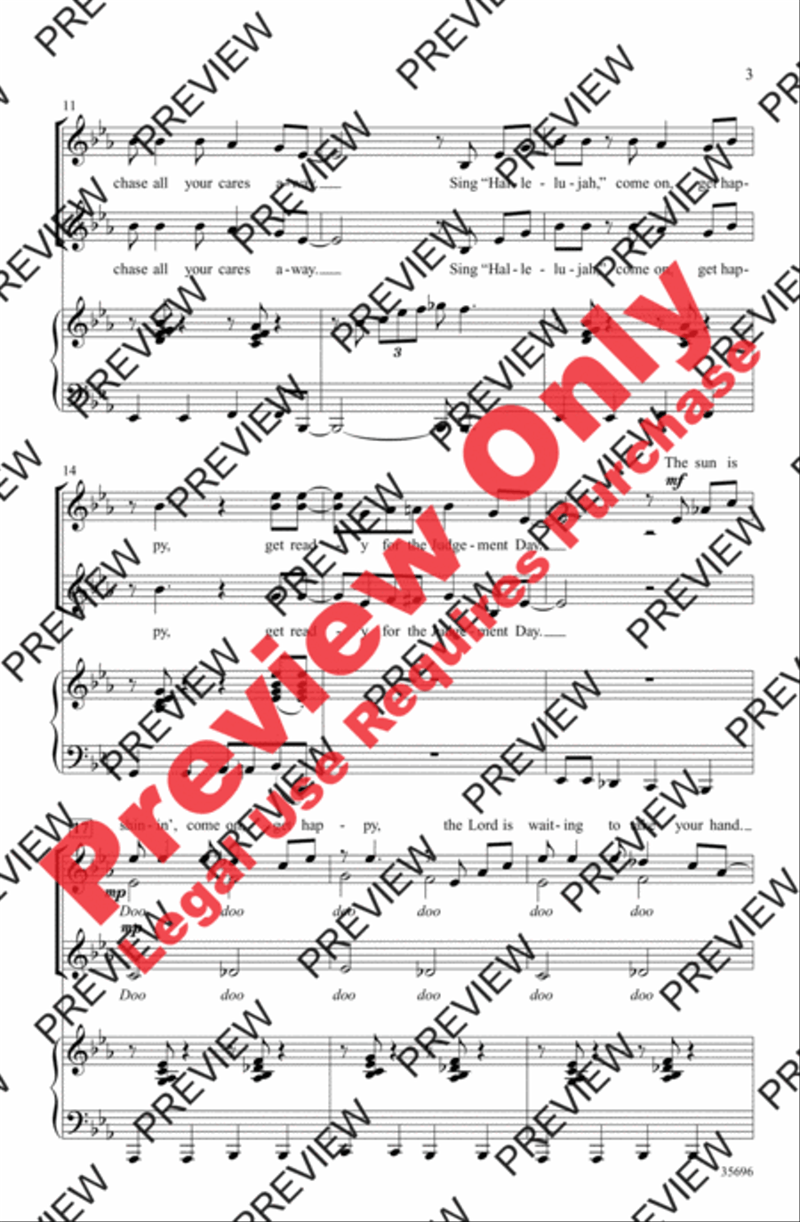 Get Happy Women's Choir scores gallery preview page 3