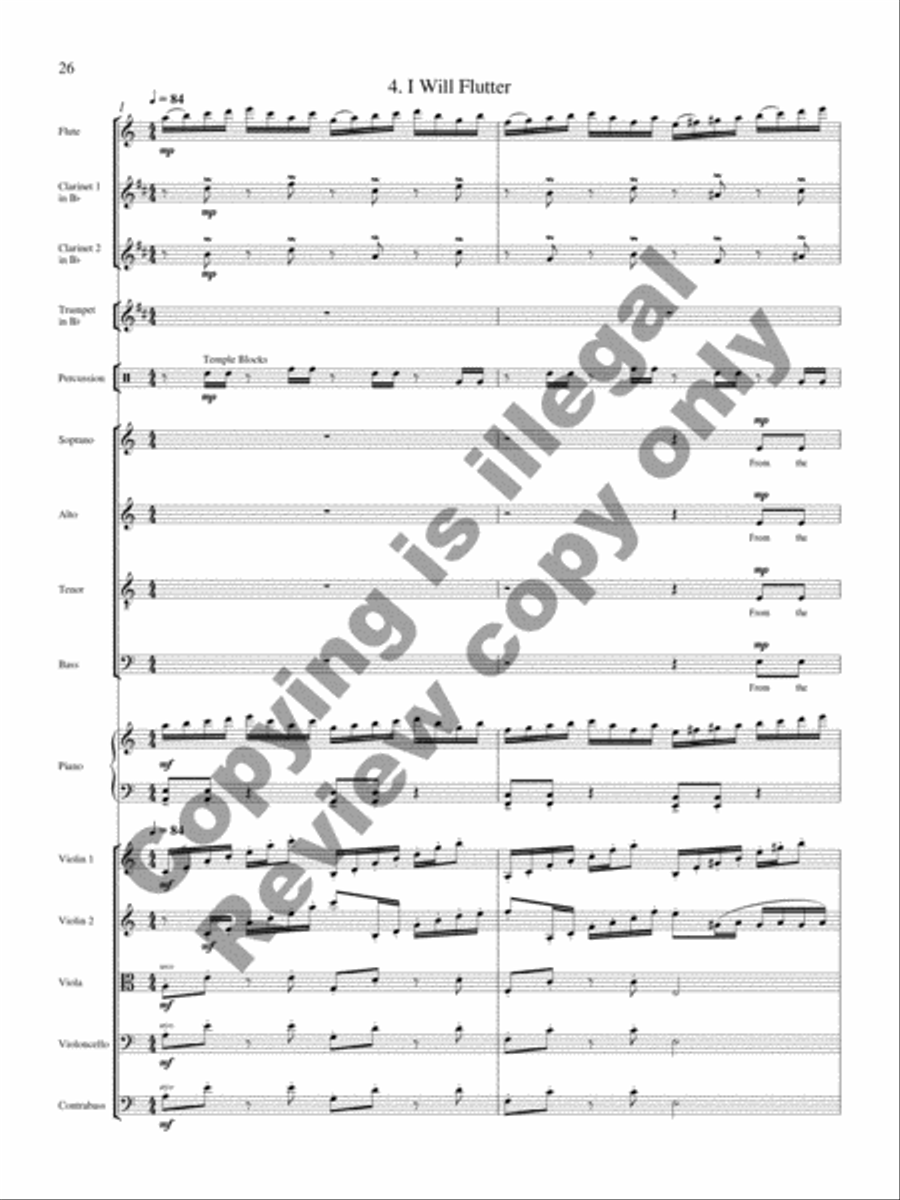 Dream (Full Score) Dream (Full Score) Choir scores gallery preview page 11