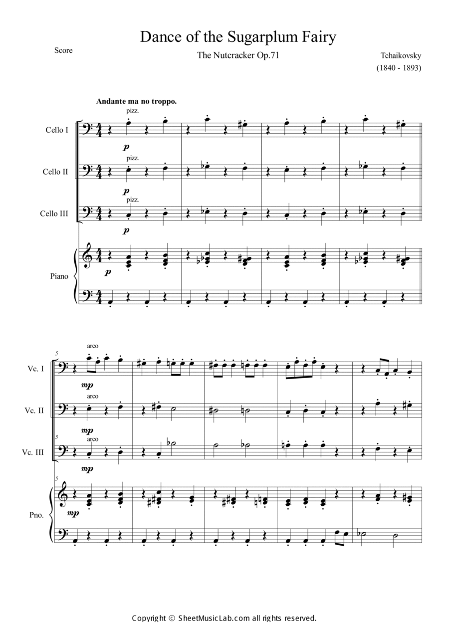 Nutcracker Op.71a - Dance Of The Sugarplum Fairy