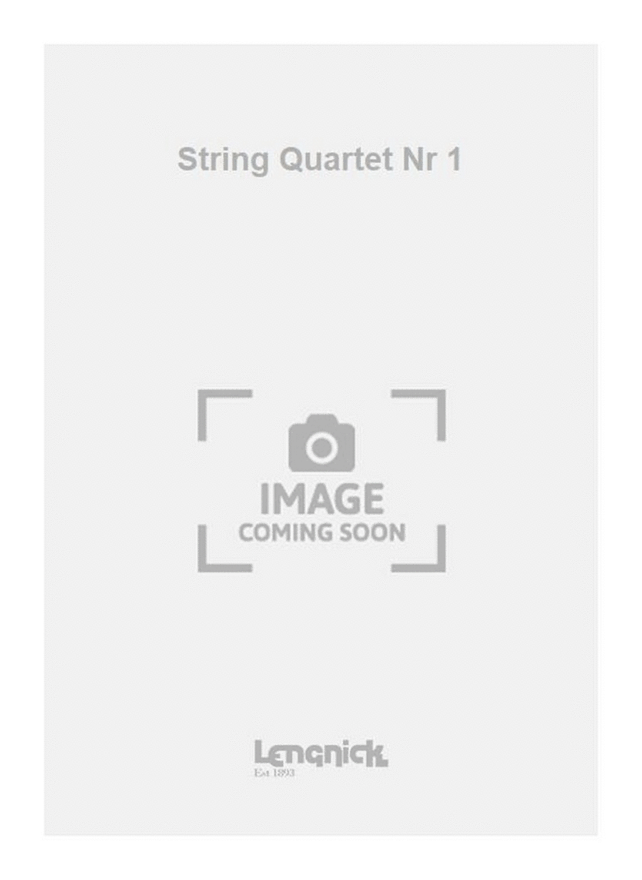 String Quartet Nr 1