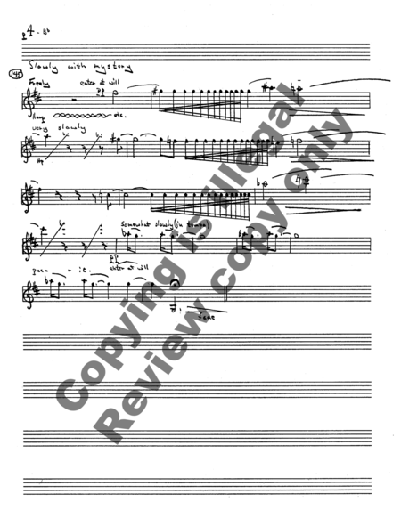 Bells, Breezes and Other Things (B-Flat Clarinet & Harp Parts)