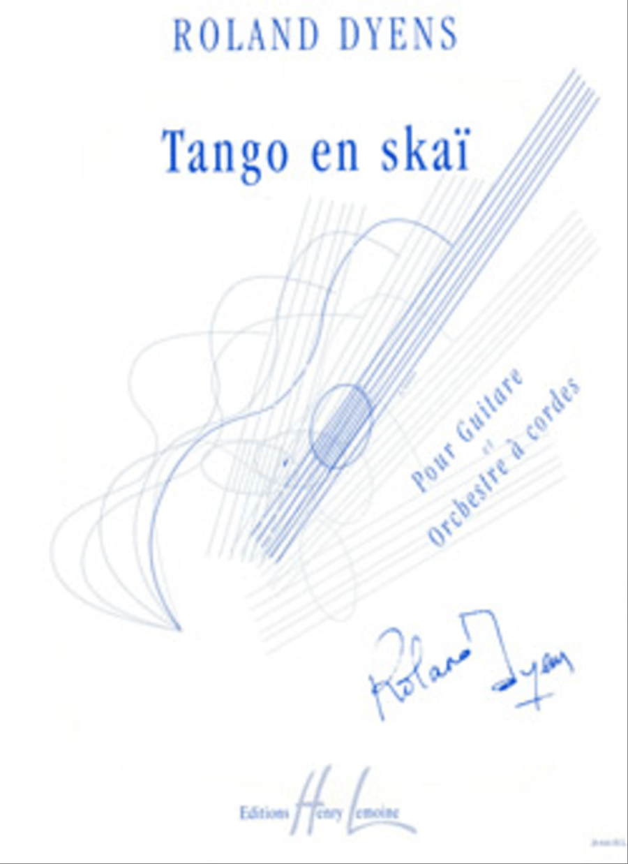 Tango En Skai Acoustic Guitar scores gallery preview page 1
