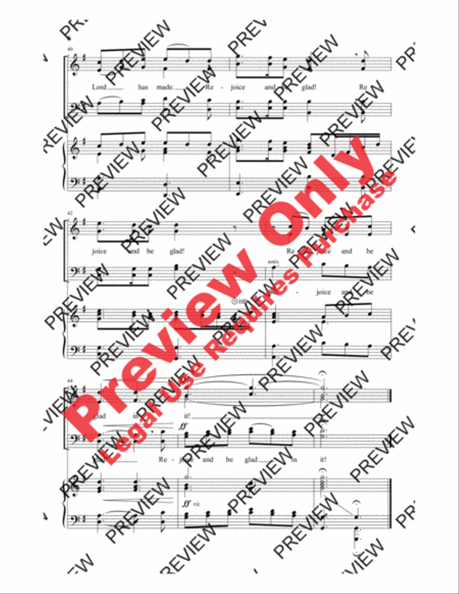 This Is the Day This Is the Day 4-Part scores gallery preview page 6