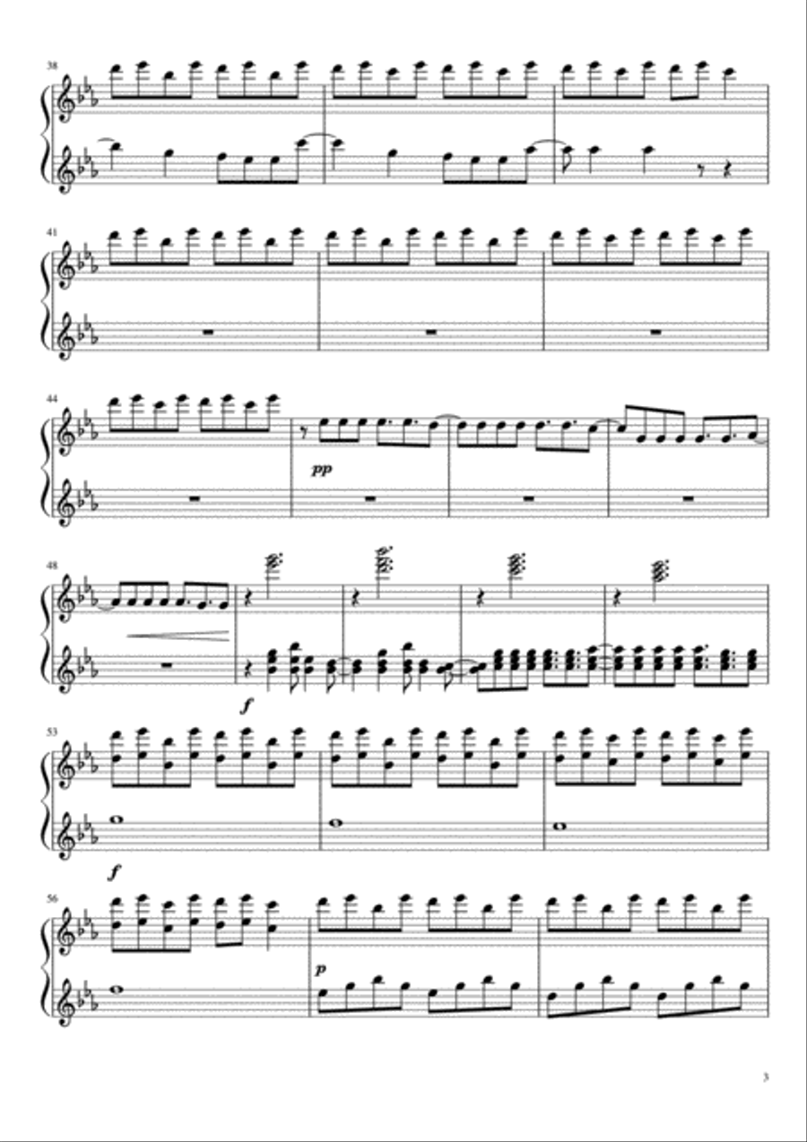 Demons Piano scores gallery preview page 3