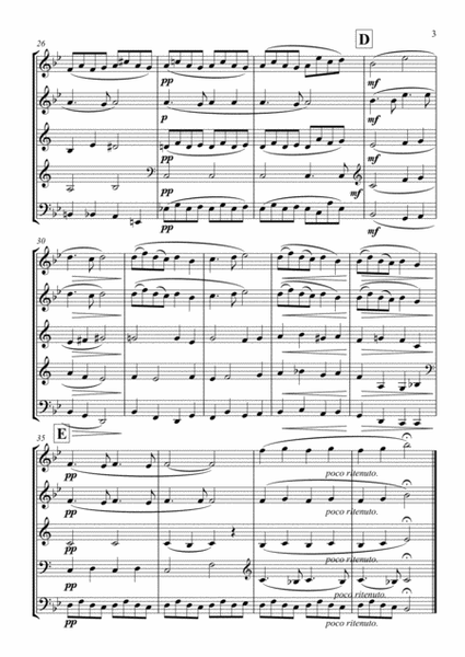 Faure: Requiem Op.48: IV. Pie Jesu - wind quintet image number null