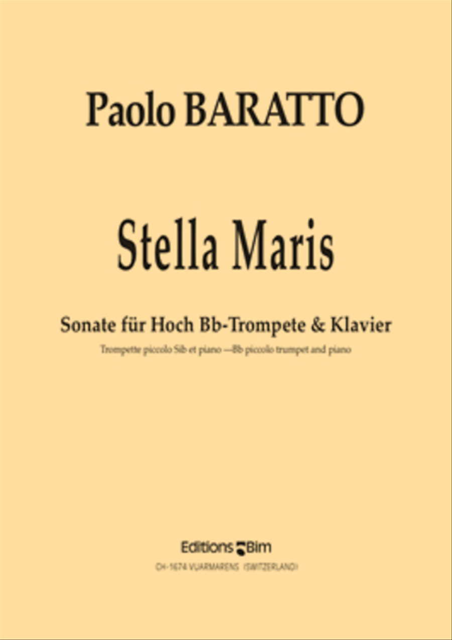 Stella Maris Piccolo Trumpet scores gallery preview page 1