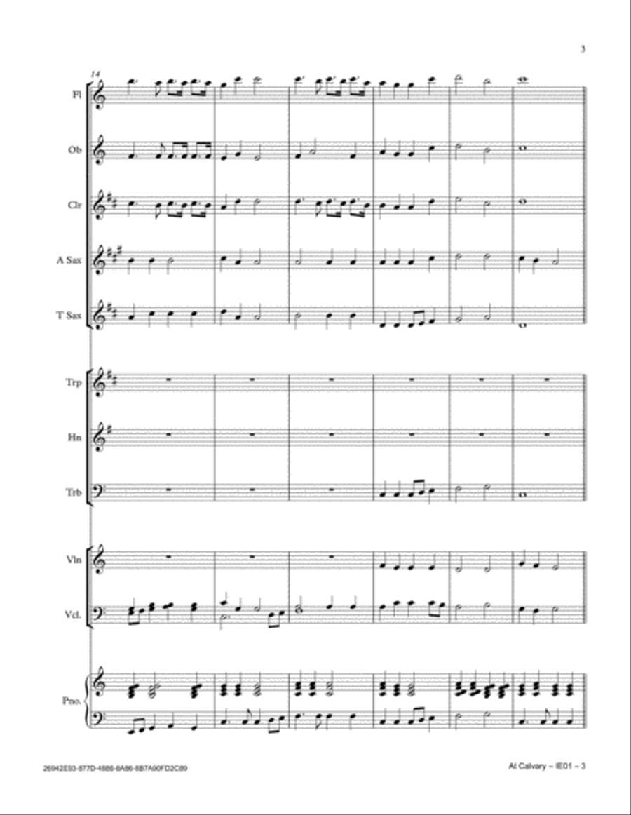 At Calvary Concert Band scores gallery preview page 3
