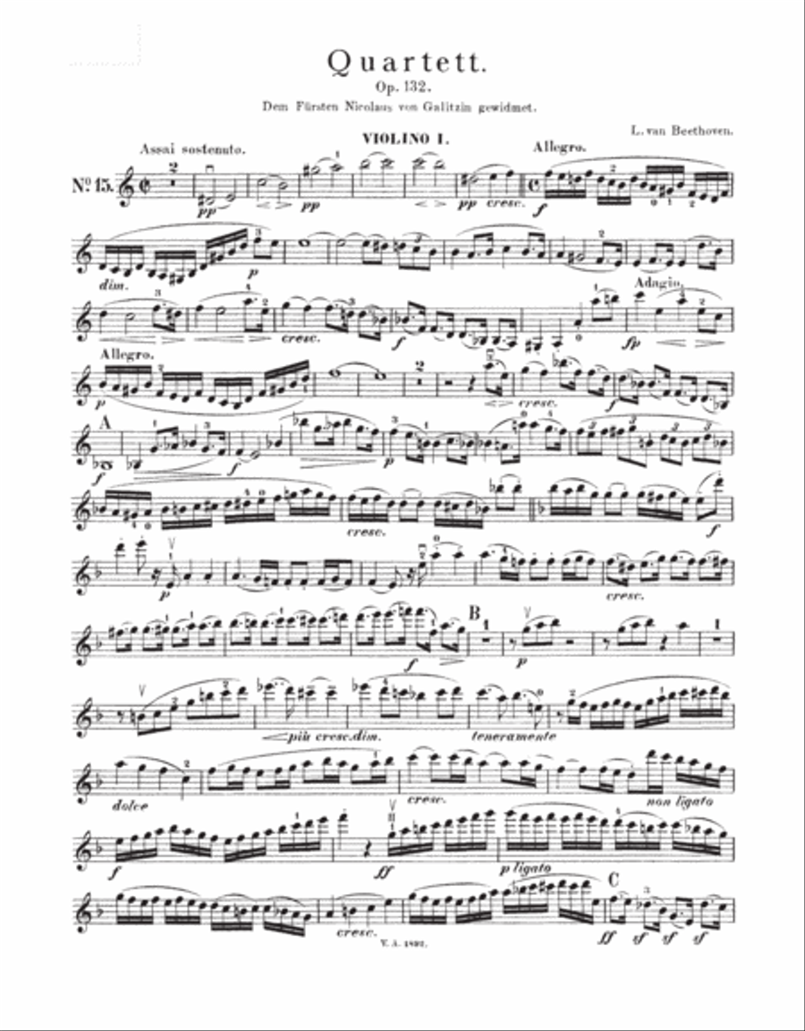 Complete String Quartets – Breitkopf Originals String Quartet scores gallery preview page 2