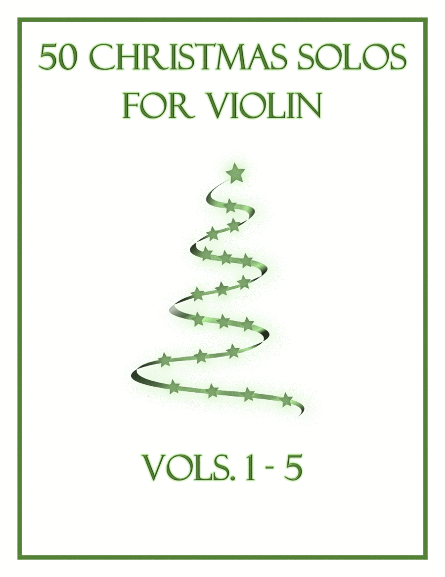50 Christmas Solos for Violin image number null