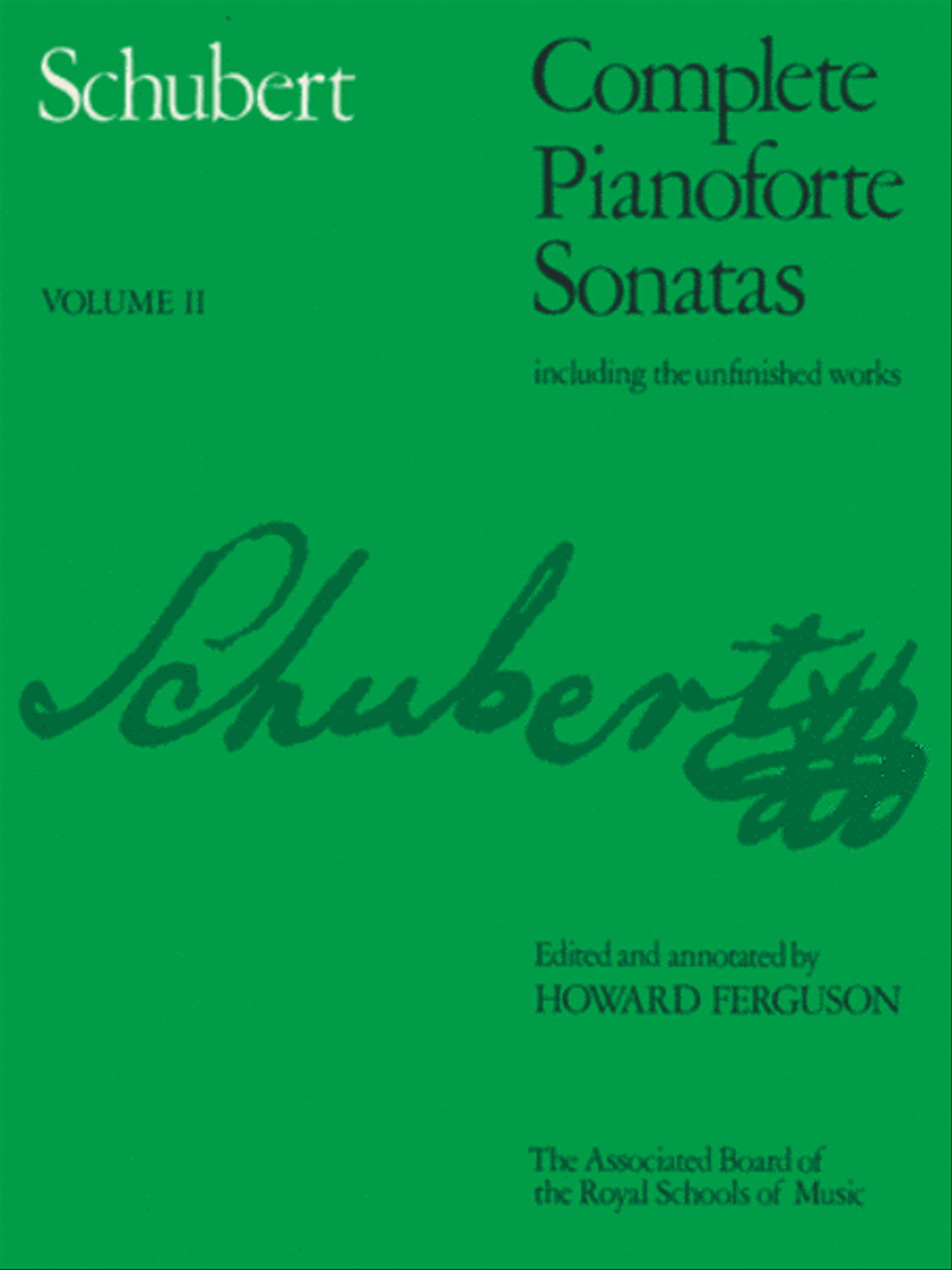 Complete Pianoforte Sonatas, Volume II