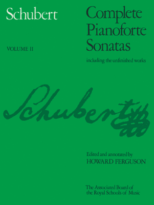 Complete Pianoforte Sonatas, Volume II