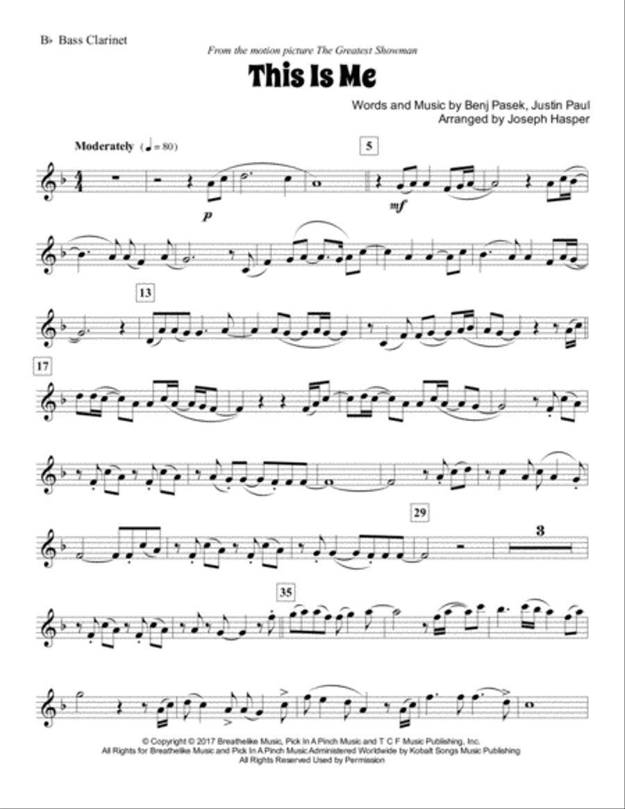 This Is Me This Is Me Small Ensemble scores gallery preview page 2