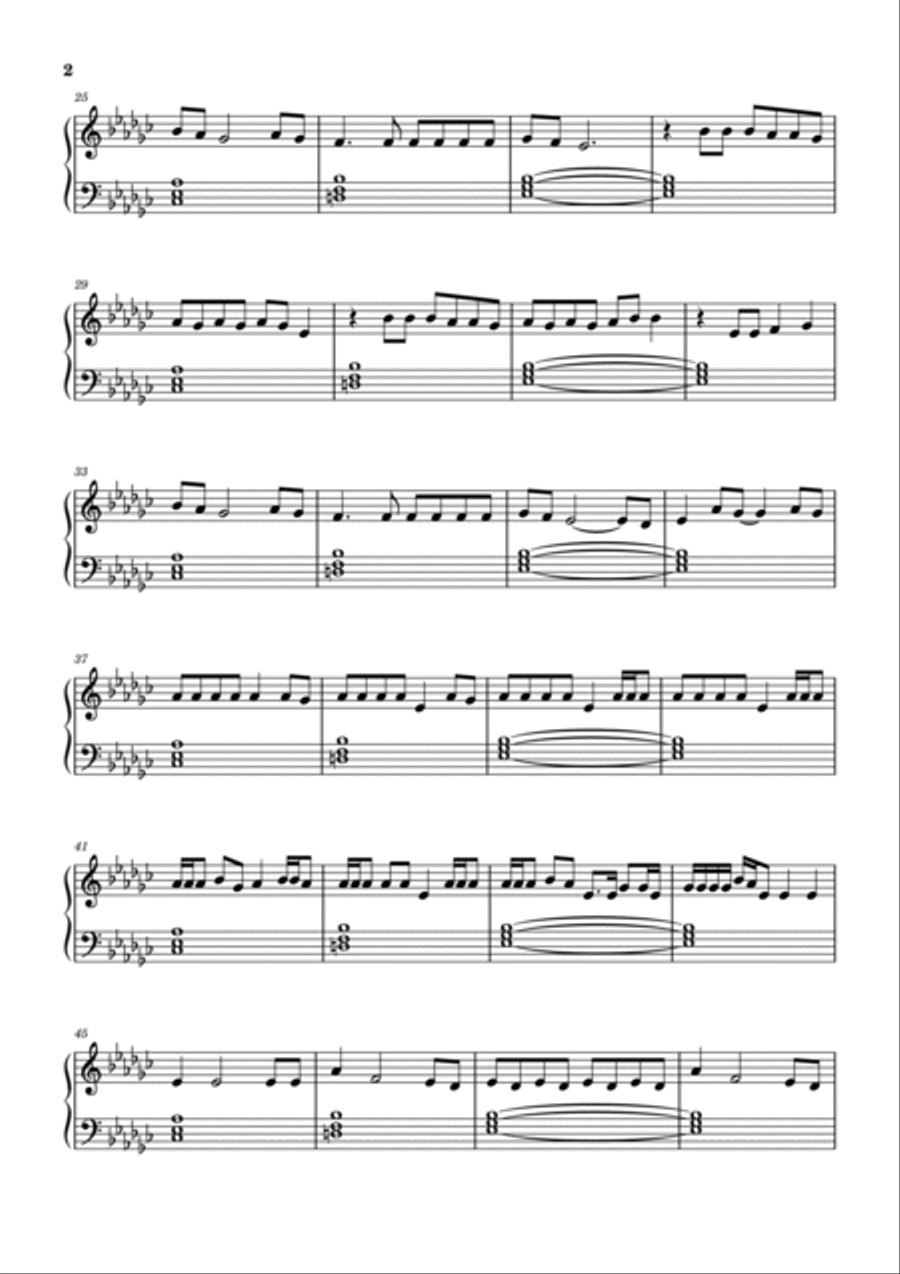 Industry Baby Industry Baby Piano Solo scores gallery preview page 2