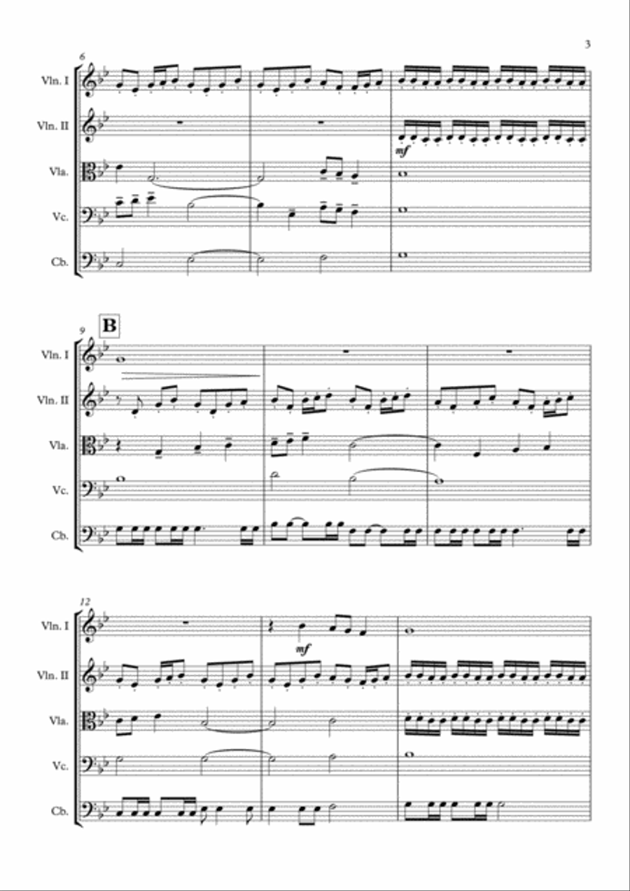 For The Cause String Quintet scores gallery preview page 4