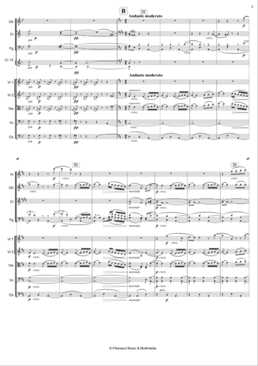 Ode an die Freude - Orchestral Score & Parts Full Orchestra scores gallery preview page 3