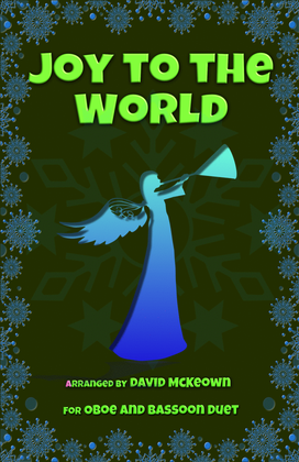 Book cover for Joy to the World, Jazz Style, for Oboe and Bassoon Duet
