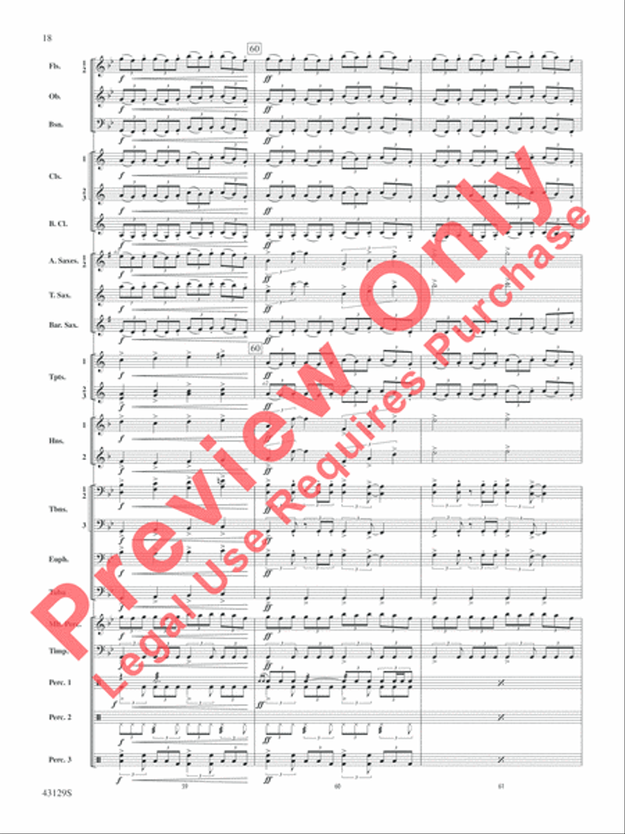 Soundtrack Concert Band scores gallery preview page 19